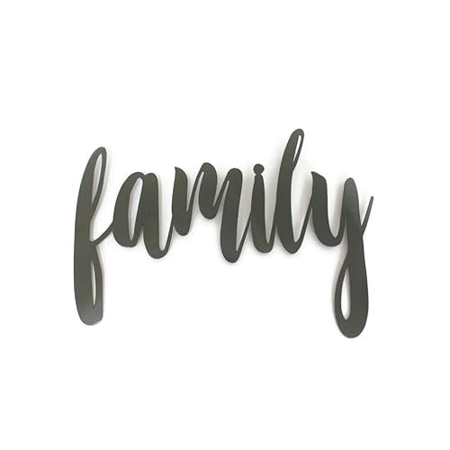 Miniatura 269 de Steel Metal Script Word Art - Various Sizes and Finishes (cheers Small 12.5x6", Raw, Unfinished Steel)