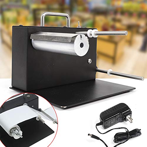 Automatic Label Rewinder Two-Way Automatic Rewind Synchronization Rewinding Machine 180mm for Bar Code Tags 110V-220V