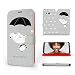 Produktbild MOBIWEAR | Slim FLIP Case | Kompatibel mit HTC U11, Made in EU handyhülle, Premium Schutzhülle, Transparent TPU Silicon, Book Style Hülle, Tasche - Immer mit Dir