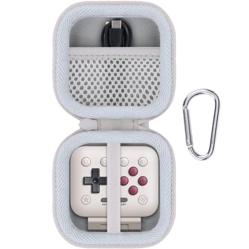Aenllosi Hard Case for 8BitDo FlipPad Mobile Gaming Controller, White