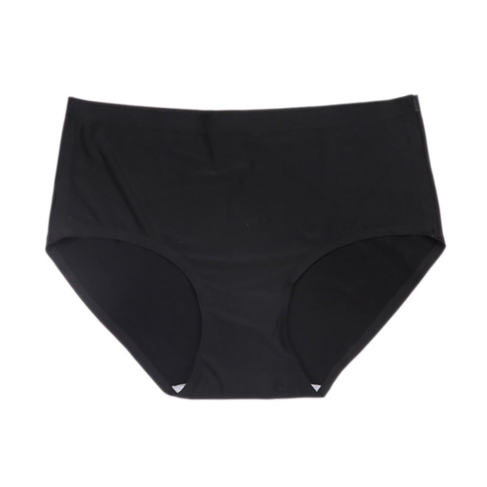 Women Low Rise Cotton Crotch Triangle Panties Solid Color Stripe Seamless Simple Design