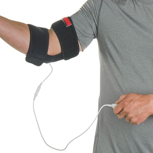 Venture Heated Clothing KB-1260 MAX Black Max 12V Heated Elbow Therapy Wrap with Temperature Controller and 12V Adapter - Thumbnail 2