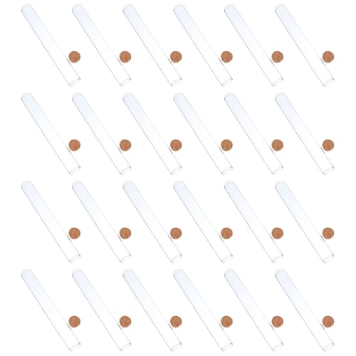 HOLIDYOYO 30ml�K���X������24PCS �R���N��t�� �ϔM�������{�`���[�u �������p�A���ɐB����щt�̕ۑ��p