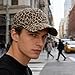 XRDSS Fashion Leopard Print Baseball Cap Cotton Embroidered Cap with Leather Bill#3