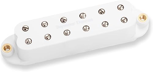 Miniatura 6 de Seymour Duncan SJBJ-1b JB Jr. Puente Humbucker Strat Pickup - Puente crema Crema,Negro, 4c blindado,2-Parchment-Cover,Negro,Negro