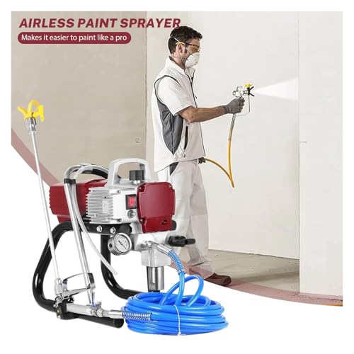 1800W Airless Pistolet Do Malowania Ścian Elektryczny Natryskowy Zestaw Regulowany Spray Wysokociśnieniowy Maszyna Natryskiwania Malowanie PowerTool Szeroki Zakres