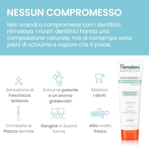 Himalaya Botanique Dentifricio Sbiancante All'idrossiapatite 113G - 6