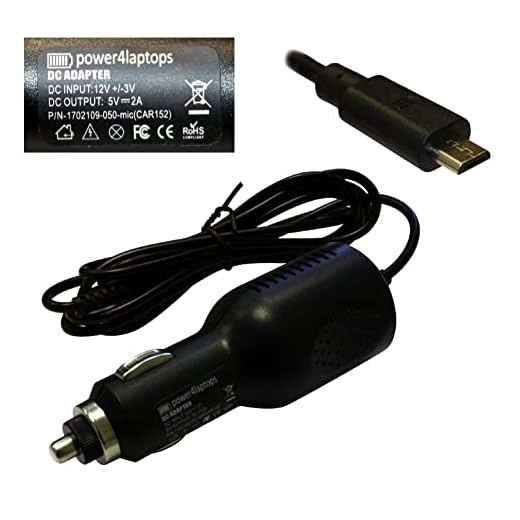Power4Laptops DC Adapter Tablet Car Charger Compatible with Toshiba AT300-F62C