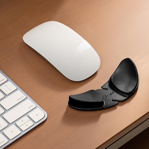 Image of Frido Mouse Wrist Support (Right Hand) | Smooth Gliding Wrist Rest for Wrist Pain & Carpal Tunnel Syndrome Relief | for Laptop, Office & Gaming | Universal Fit Wrist Pad for Keyboard & Mouse