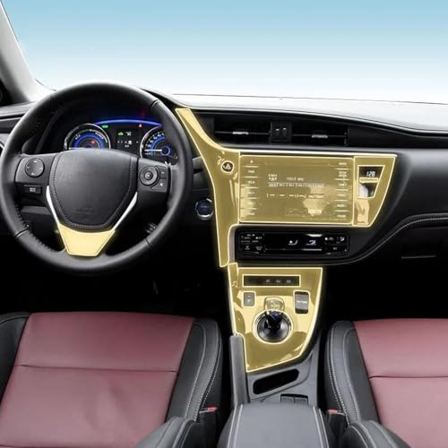 Film PPF habitacle anti-rayures pour console centrale Toyota Corolla