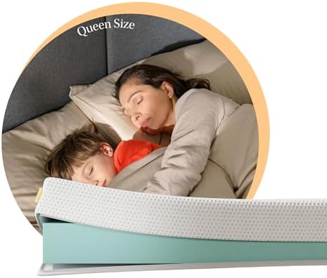 Colchão Queen de espuma D28 Emma Basics 17cm – com tecnologia ale...