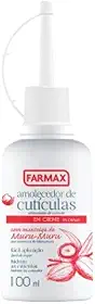 Farmax - Amolecedor De Cuticulas Cremoso Farmax 100Ml Com Manteiga De Karite