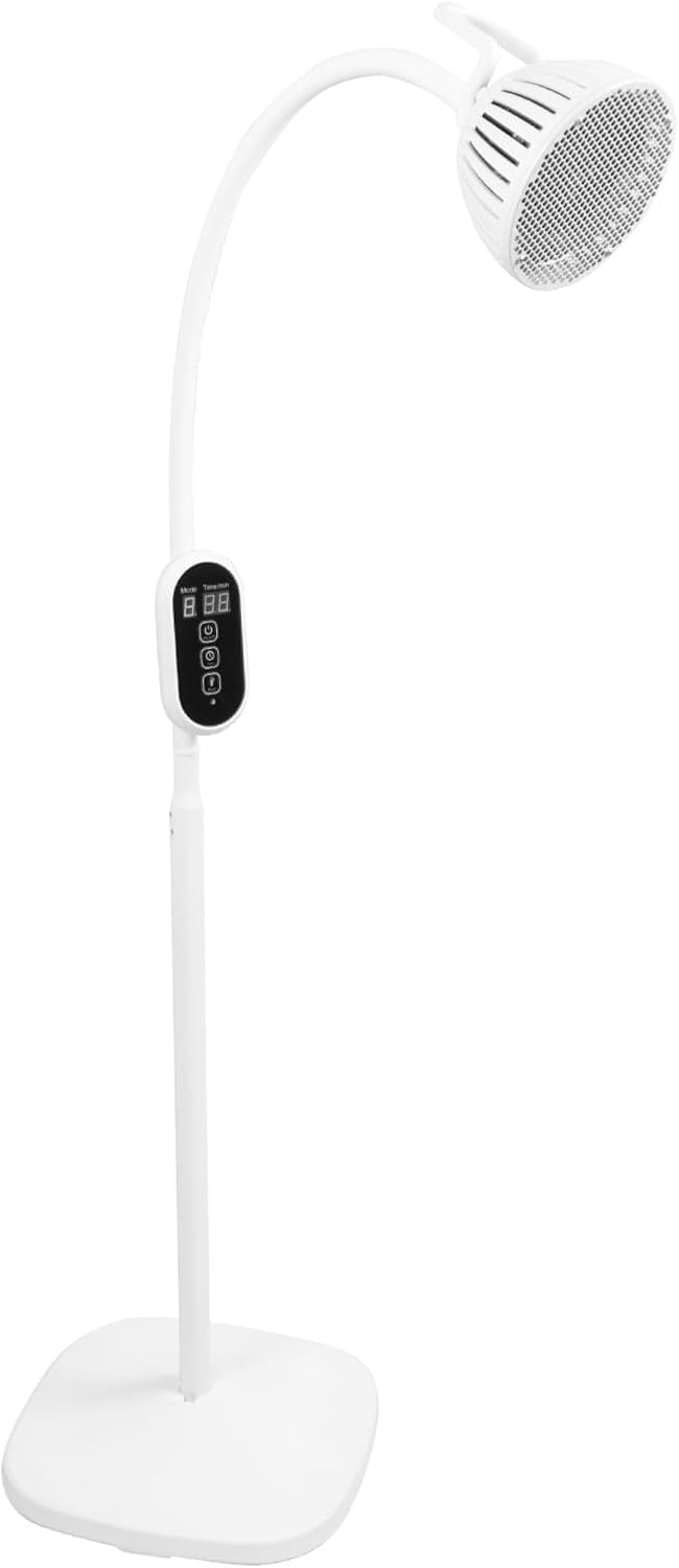 TDP Lamp, Far Infrared Mineral Heat Lamp for Women, Light Therapy Gift for Abdominal Pain Relief, Contemporary Design for Home & Office Use, FSA/HSA Eligible, 150W Modern Edition T-D1003C