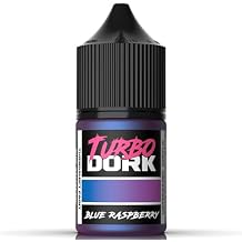 Turbo Dork Blue Raspberry TurboShift Acrylic Paint 22ml Bottle - Water-based Non-Toxic Metallic Color Shifting Paint