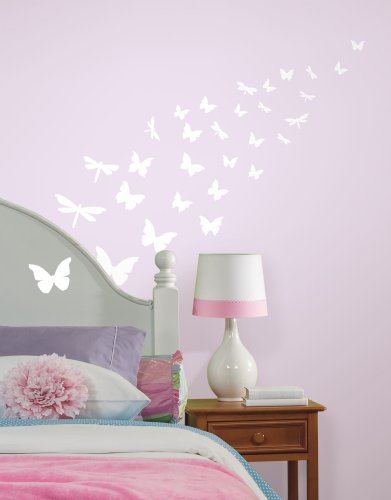 RoomMates Vinilos Decorativos Brillan en la Oscuridad Mariposas miniatura 2
