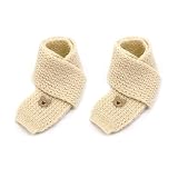 GYIOFAI 2 Stück Schal Kinder Jungen Kinderschal Mädchen Winterschal Kinder Schal Winter Schlauchschal, Für Outdoor Radfahren für 1-10Jahren (Beige)