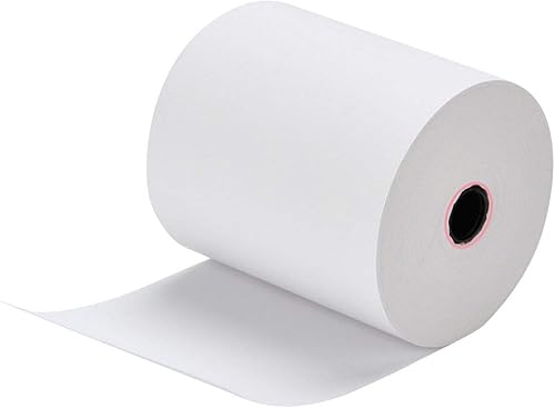 Miniatura 3 de Papel térmico de 3 18, 10 rollos para caja registradora POS, rollo de papel de recibo de 1 capa (3-18 pulgadas x 230 pies)