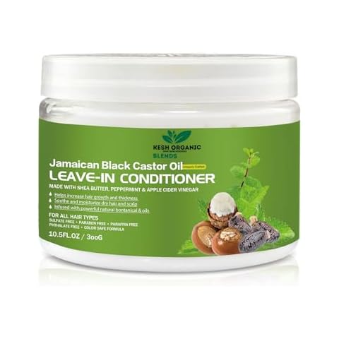 KESH ORGANIC BLENDS JAMAICAN BLACK CASTOR OIL LEAVE-IN CONDITIONER Cover