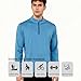 VRYXAL 4 Pack Men's Running Shirt Long Sleeve Quarter Zip (US, Alpha, Small, Regular, Regular) Multi