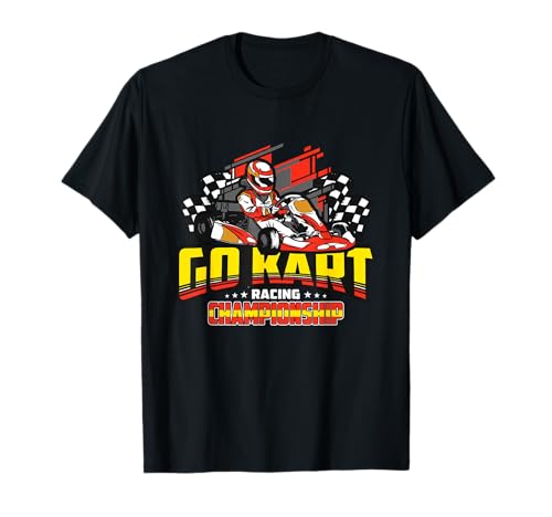 Go Kart Racing Championship Karting Open Wheel Kart Racing T-Shirt
