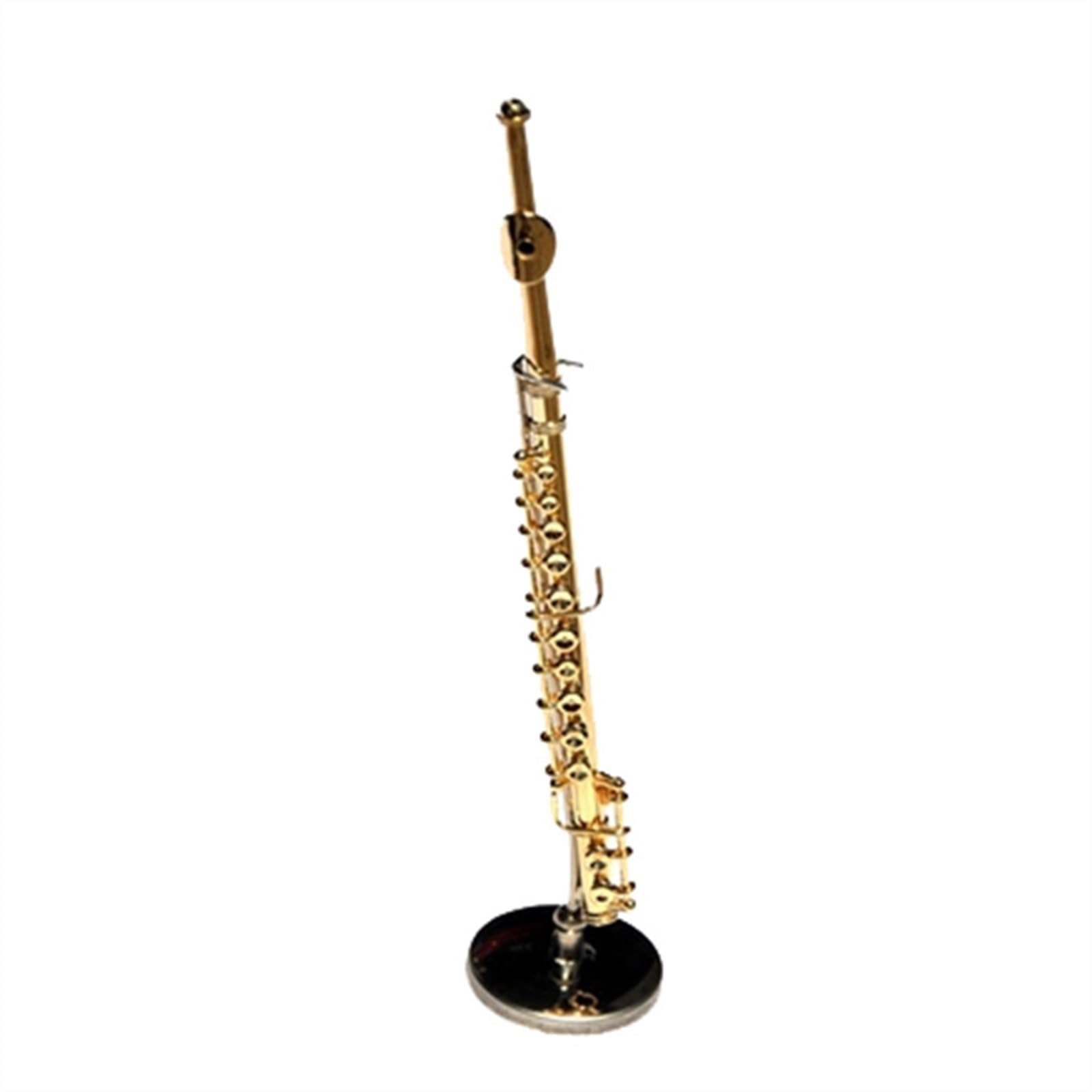 Mini Modèle De Flûte Modèle D'instrument À Vent Flûte Miniature Instrument De Musique Accessoire Cadeau(5.7cm)
