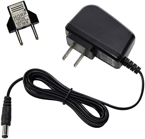 HQRP AC Adapter Compatible with Zoom G2, G1Next, G1XNext, G1U, GFX-3 Guitar Effects Power Supply Cord + Euro Plug Adapter