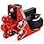 Shocker HD 20K Air Hitch with Red Combo 2" & 2-5/16" Balls, Fits 2" Hitch - 20,000 lbs