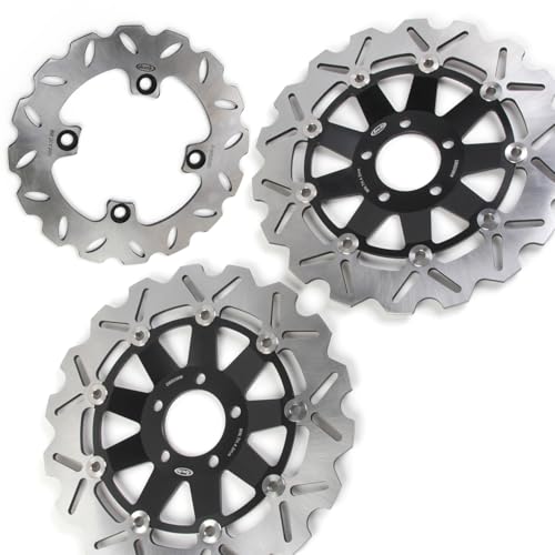 Rotors de frein Kawasaki Ninja 636 haute dissipation thermique noire