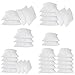 Produktbild Nurtextil24 Füllkissen 2er 4er 6er 8er 10er Sparpack Inlett 100% Baumwolle 22 Größen in Weiß mit Reißverschluss 4er Pack 80 x 80 cm