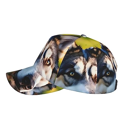 Casquette de baseball avec trou queue de cheval KoNsev husky - 5