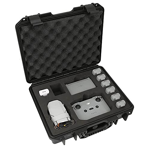 Case Estanque para Drone DJI Mavic Mini 2 e Acessórios - Cor Preto