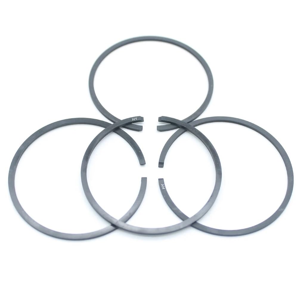 Segments de piston 42,5 mm x 1,2 mm pour tronçonneuse 025 MS250 - Lot de 4 pièces de rechange