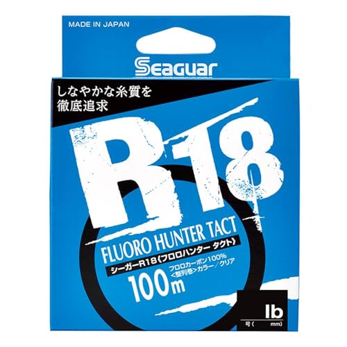 �y�܂Ƃߔ���×8�Z�b�g�z �V�[�K�[(Seaguar) ���C�� �V�[�K�[ R18 �t�����n���^�[ �^�N�g 100m 2lb �N���A