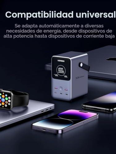 Miniatura 7 de Power Bank Ugreen 300W 48000mAh Carga rápida portátil