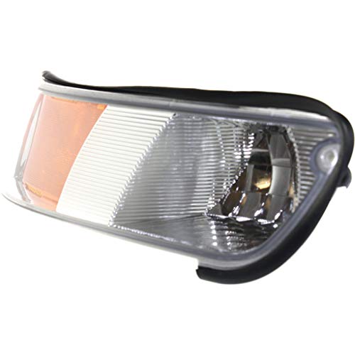 Carlights360: For Mercury Grand Marquis Turn Signal/Parking Light/Side Marker Light 1998 99 00 01 2002 Driver Side Dot Certified - Replacement For Fo2550124 #TOP2