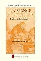 NAISSANCE DE L'EDITEUR 2906131911 Book Cover