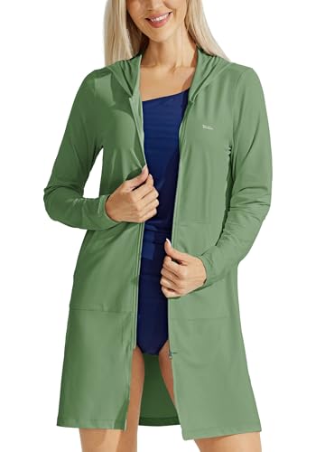 Veste à capuche longue SPF Willit maillot de bain parfait pour les après-midi en terrasse