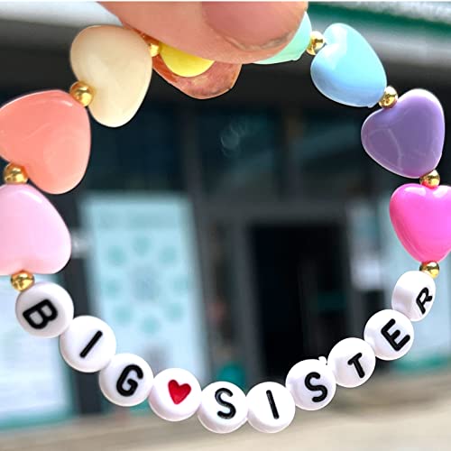 Image of Sister's Big Bracelet Gift, Little Girls' Sister Jewelry