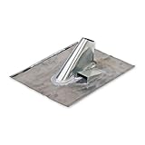 Maße: 360 x 450 mm Fuba MBZ 601 Bleiblechziegel mit Kabeleinführungstunnel