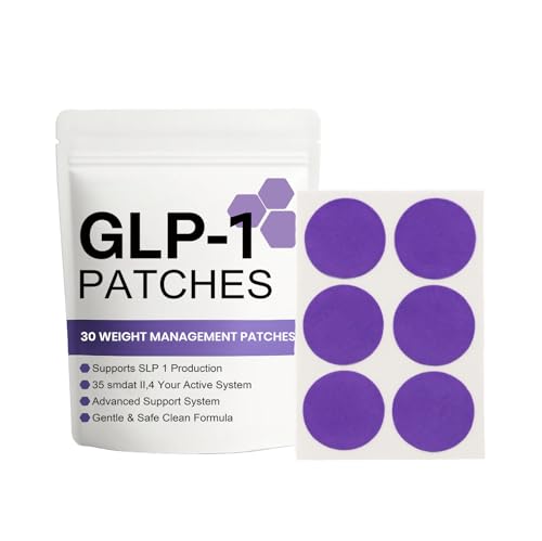GLP-1 Patches,60PCS Weightless Patches Healthy Shape Support,Dietary Management Fat Burners for Belly Fat Removal