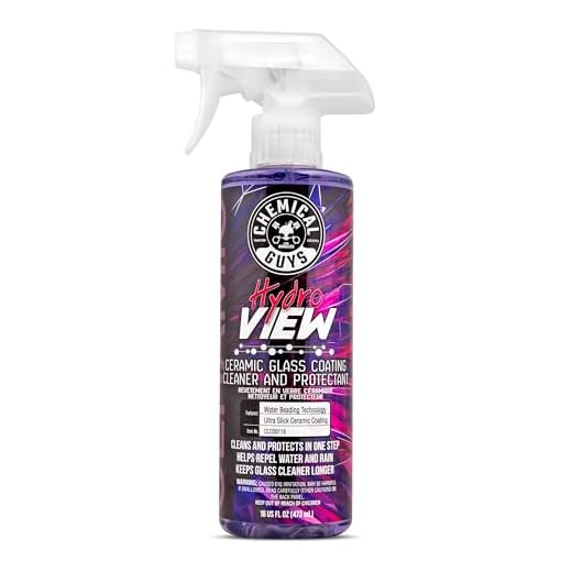 Chemical Guys, HydroView Ceramic Glass Cleaner & Coating for Windows, 16 oz