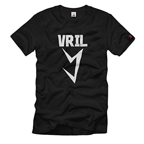 T-shirt VRIL NeuSchwababland Airlines vêtement grande taille homme noir 4XL 35649