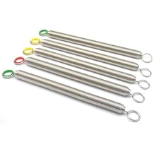 Pilates Reformer Spring Accessories 5pcs Pilates Reformer Spring Pilate Equipment Accessories Yoga Pilates Reformer Music Wire Steel Tension Springs