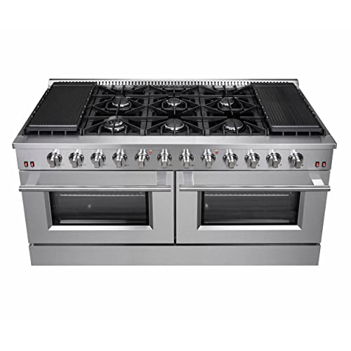 Forno FFSGS6244-60 Galiano 60 Inch Inch All Gas Double Oven Freestanding Range thumb #8