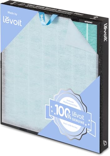 Image of LEVOIT Genuine Vital 200S-P Air Purifier Smoke Remover Replacement Filter, Supports HEPA Sleep Mode, 4-in-1 High-Efficiency Activated Carbon Filter, Vital 200S-RF-SR, 1 Pack, Blue
