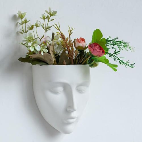 Pot de fleurs décoratif pour le visage en forme de bouteille unique - 3