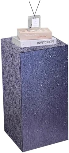 Clear Acrylic Display Stands for Collectibles - Seamless Risers with Hollow Bottoms, Reusable Store Window Decor (20x20x90cm/8x8x36in) for Optimal Visibility