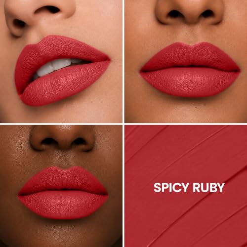 Image of Fashion Colour Supreme Lasting Honey Lip Non Transfer Lipstick 2.6g | Lipstick For Women | Available in 18 Super Creamy Shades | (306-Spicy Ruby, 2.6g)