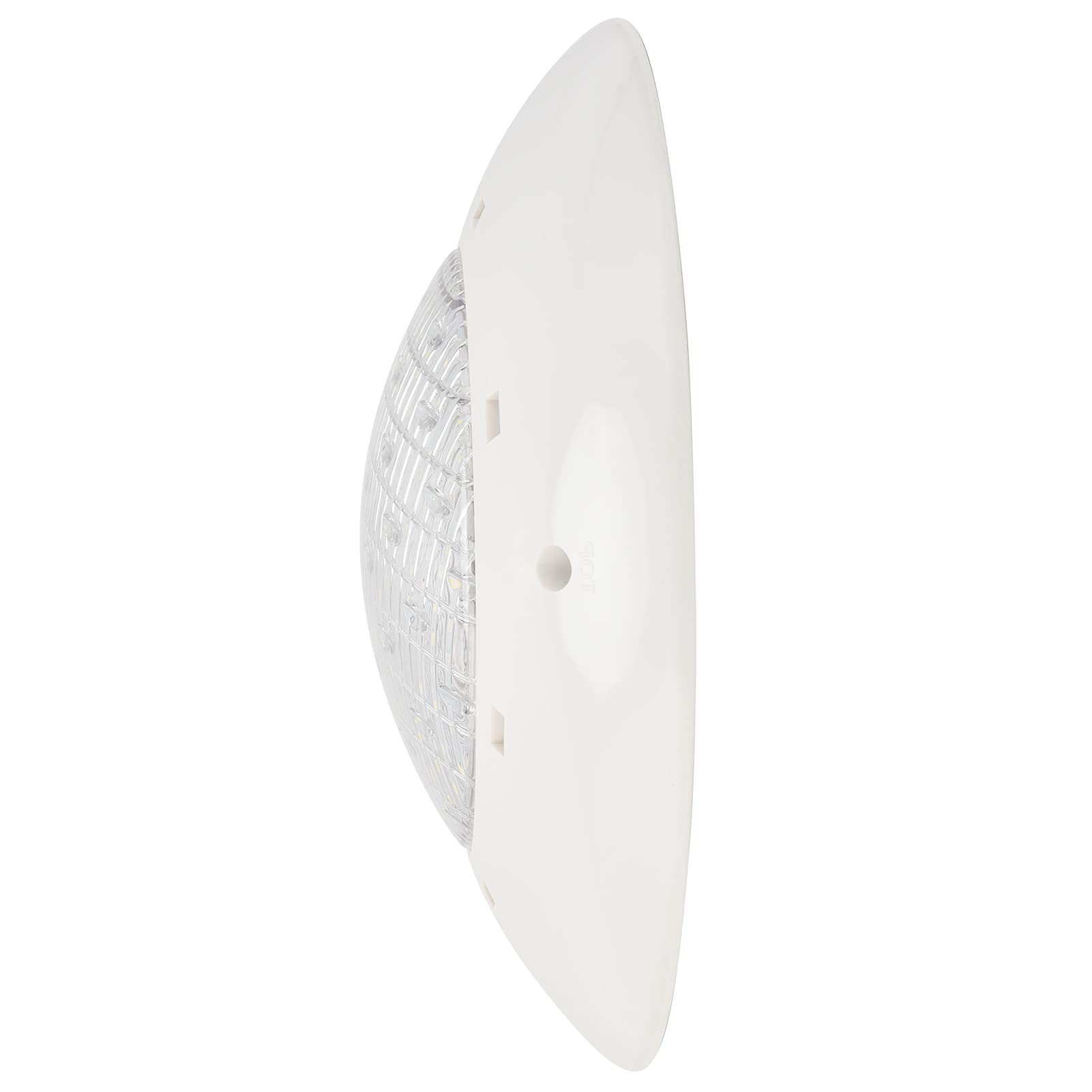 Generic Ciepła, Jasna ścienna Basenowa AC12V z żywotnością Diod LED 50000 H, Lustrzana Konstrukcja PC do Oświetlenia Basenu, Baseny Hotelowe, 28x28x7cm (18W)