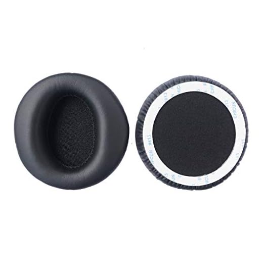 V-MOTA Almohadillas compatibles con auriculares COWIN E7 / E7 Pro con cancelación activa de ruido, piezas de reparación de almohadillas de repuesto (negro)